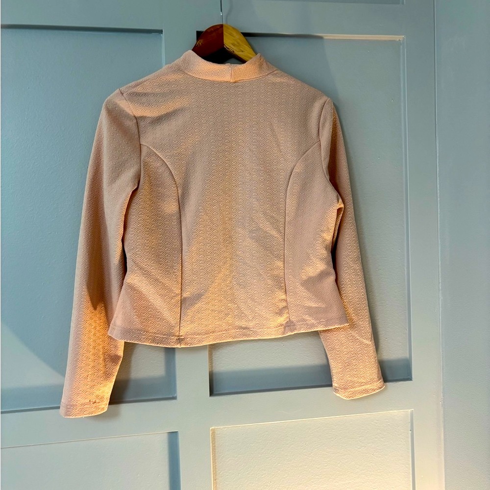 Y2K Blush coloured lightweight blazer - Picture 3 of 3